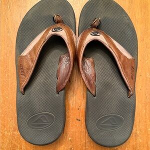 Reef Fanning Flip Flops Sandals W/ Bottle Opener Men’s Size 9